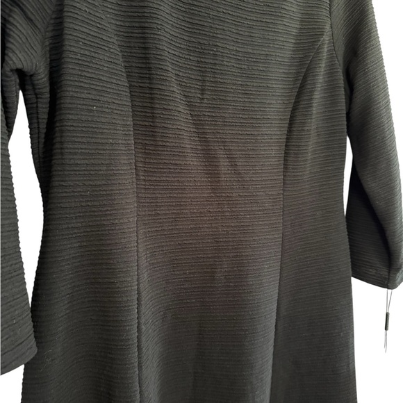 Calvin Klein Elegant Black Long Sleeve Dress - Picture 3 of 10
